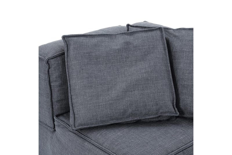 Oceanis Hjørnemodul - Mørkegrå/Svart - Møbler - Sofaer - Modulsofaer - Hjørnemodul