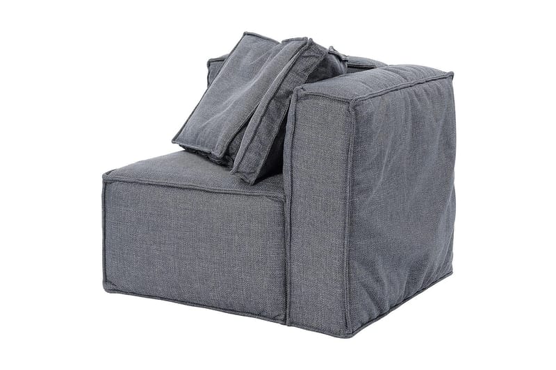 Oceanis Hjørnemodul - Mørkegrå/Svart - Møbler - Sofaer - Sofatilbehør