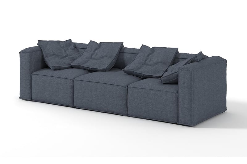 Oceanis Hjørnemodul - Mørkegrå/Svart - Møbler - Sofaer - Sofatilbehør