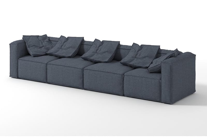 Oceanis Hjørnemodul - Mørkegrå/Svart - Møbler - Sofaer - Sofatilbehør