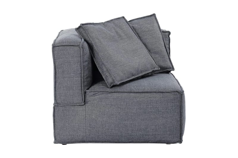 Oceanis Hjørnemodul - Mørkegrå/Svart - Møbler - Sofaer - Modulsofaer - Hjørnemodul
