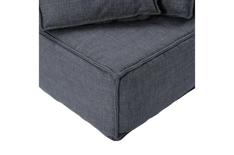 Oceanis Hjørnemodul - Mørkegrå/Svart - Møbler - Sofaer - Modulsofaer - Øvrige moduler for modulsofa