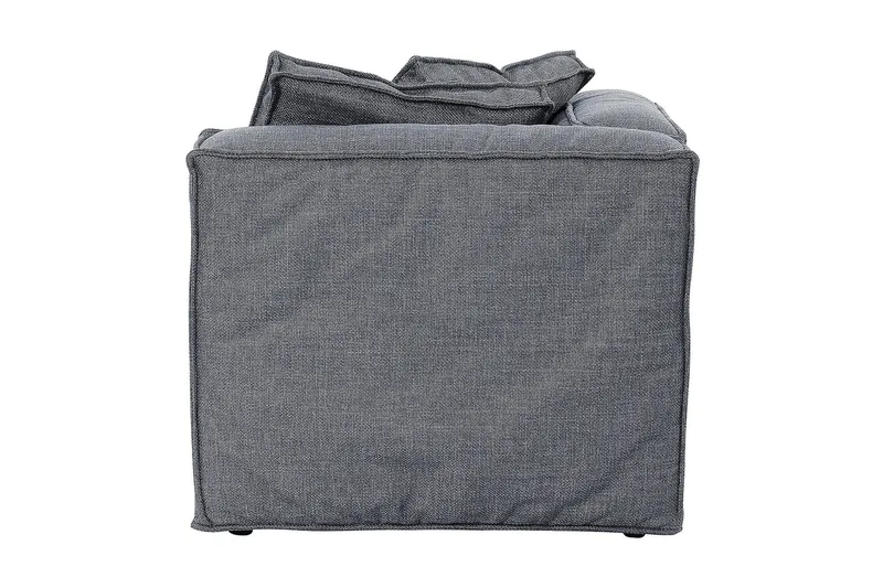 Oceanis Hjørnemodul - Mørkegrå/Svart - Møbler - Sofaer - Modulsofaer - Øvrige moduler for modulsofa