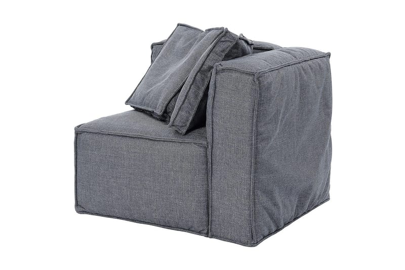 Oceanis Hjørnemodul - Mørkegrå/Svart - Møbler - Sofaer - Modulsofaer - Hjørnemodul