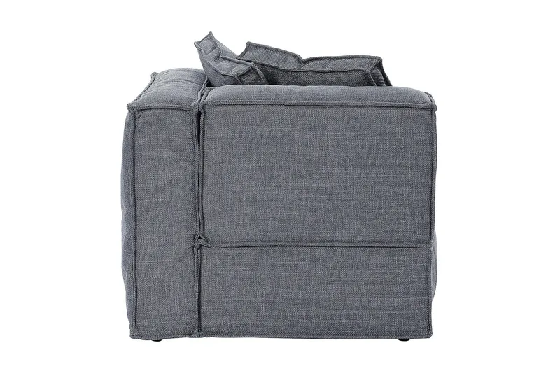Oceanis Hjørnemodul - Mørkegrå/Svart - Møbler - Sofaer - Modulsofaer - Øvrige moduler for modulsofa