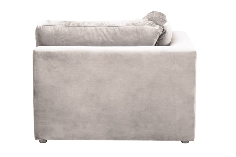 Rug Hjørnemodul - Beige/Fløyel - Møbler - Sofaer - Modulsofaer - Hjørnemodul