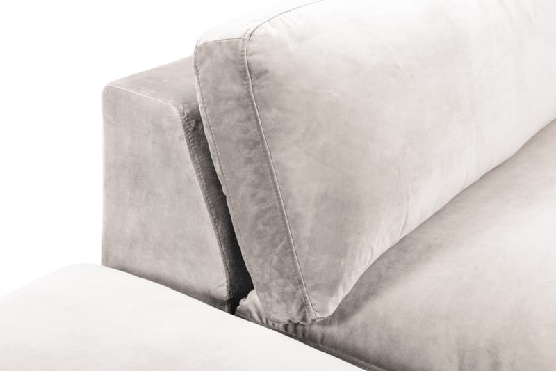 Rug Hjørnemodul - Beige/Fløyel - Møbler - Sofaer - Modulsofaer - Hjørnemodul