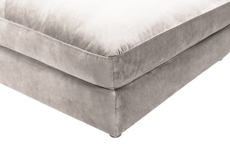 Rug Hjørnemodul - Beige/Fløyel - Møbler - Sofaer - Modulsofaer - Hjørnemodul