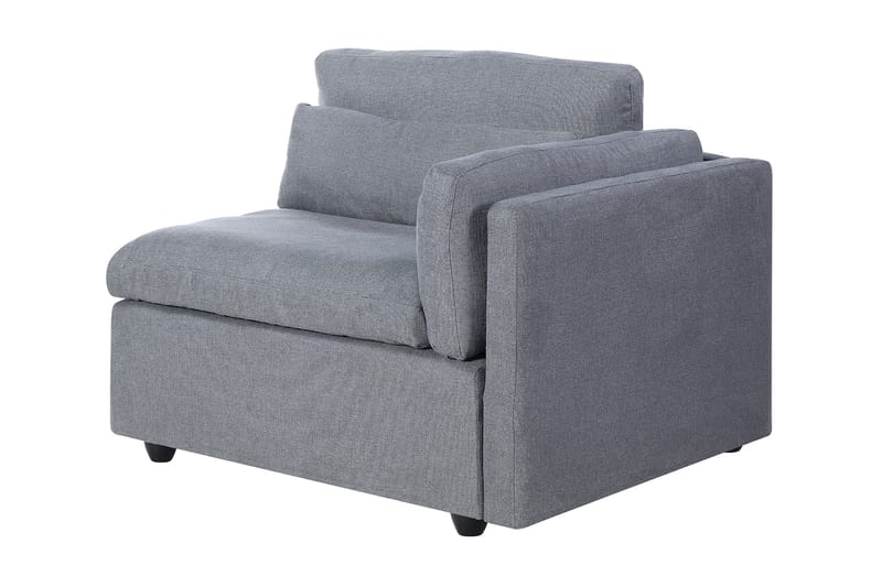 Sevillas Armlene Modul - Lysegrå/Svart - Møbler - Sofaer - Modulsofaer - Hjørnemodul