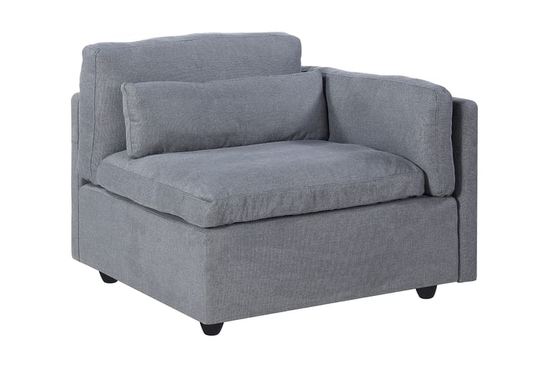 Sevillas Armlene Modul - Lysegrå/Svart - Møbler - Sofaer - Modulsofaer - Hjørnemodul