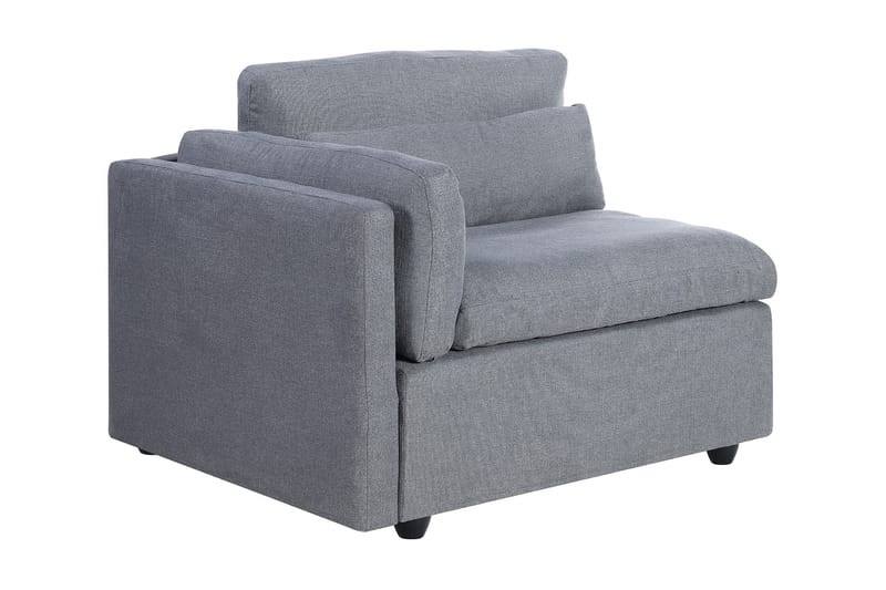 Sevillas Armlene Modul - Lysegrå/Svart - Møbler - Sofaer - Modulsofaer - Hjørnemodul