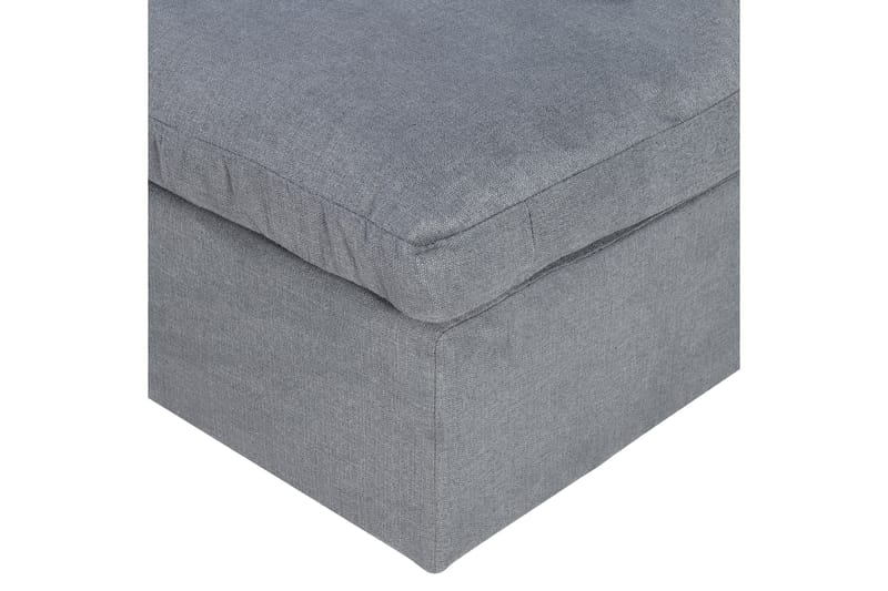 Sevillas Armlene Modul - Lysegrå/Svart - Møbler - Sofaer - Modulsofaer - Hjørnemodul