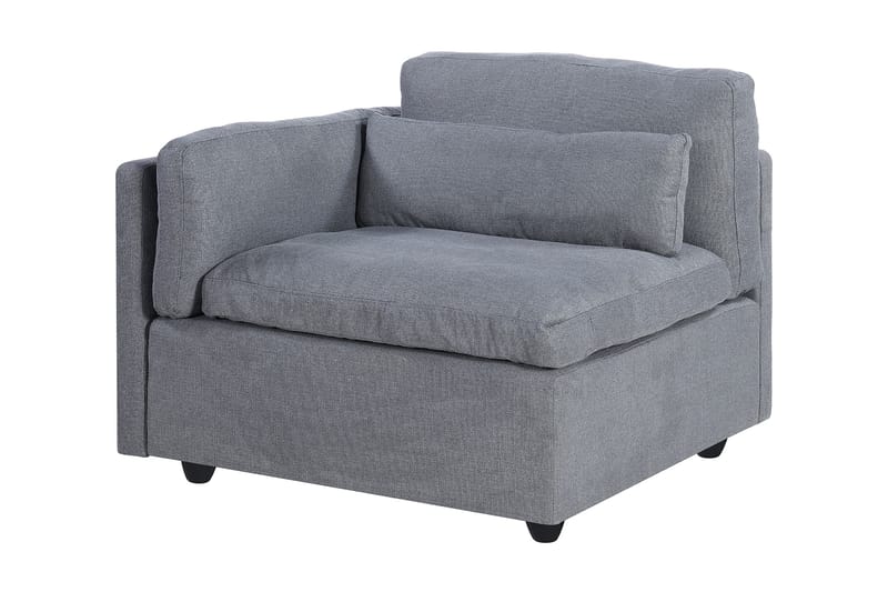 Sevillas Armlene Modul - Lysegrå/Svart - Møbler - Sofaer - Modulsofaer - Hjørnemodul