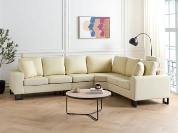 Hjørnesofa Stockholm - Lys beige - Møbler - Sofaer - Modulsofaer - Komplett modulsofa