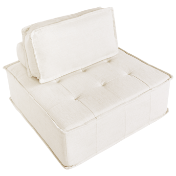 Hjørnesofa Tibro venstrevendt - Off-white - Møbler - Sofaer - Modulsofaer - Komplett modulsofa