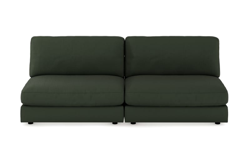 Arken 4-seters Modulsofa i Manchester - Mørkegrønn - Møbler - Sofaer - Modulsofaer - Komplett modulsofa