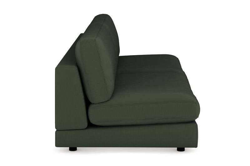 Arken 4-seters Modulsofa i Manchester - Mørkegrønn - Møbler - Sofaer - Modulsofaer - Komplett modulsofa