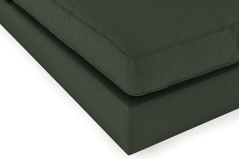 Arken 4-seters Modulsofa i Manchester - Mørkegrønn - Møbler - Sofaer - Modulsofaer - Komplett modulsofa