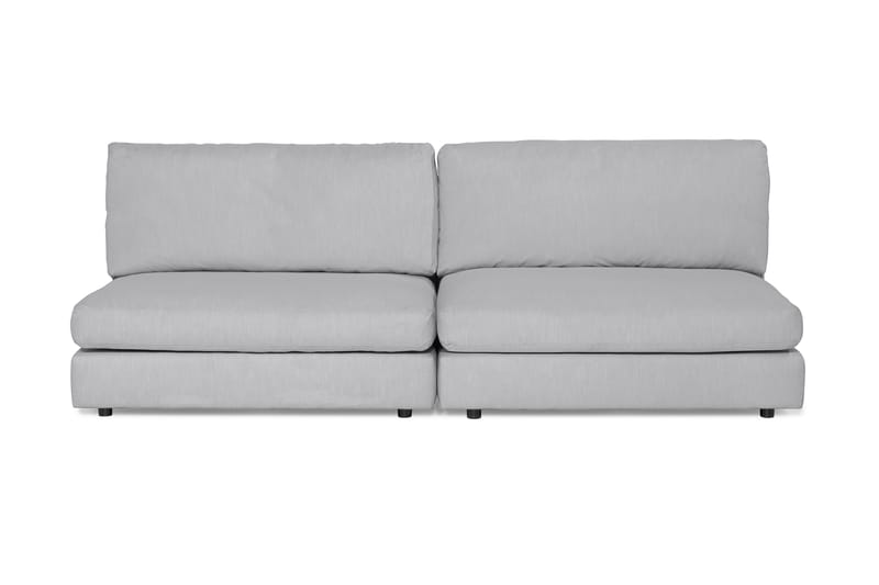 Arken 4-seters Modulsofa i Stoff - Grå - Møbler - Sofaer - Modulsofaer - Komplett modulsofa