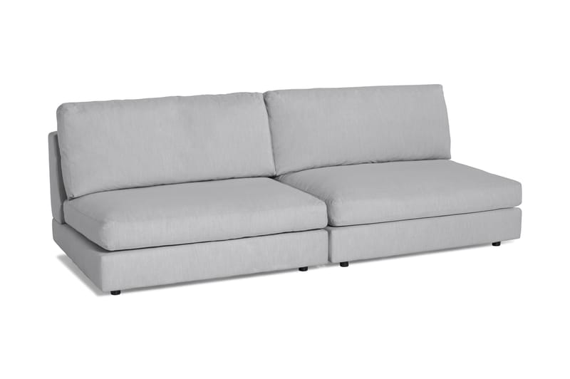 Arken 4-seters Modulsofa i Stoff - Grå - Møbler - Sofaer - Modulsofaer - Komplett modulsofa