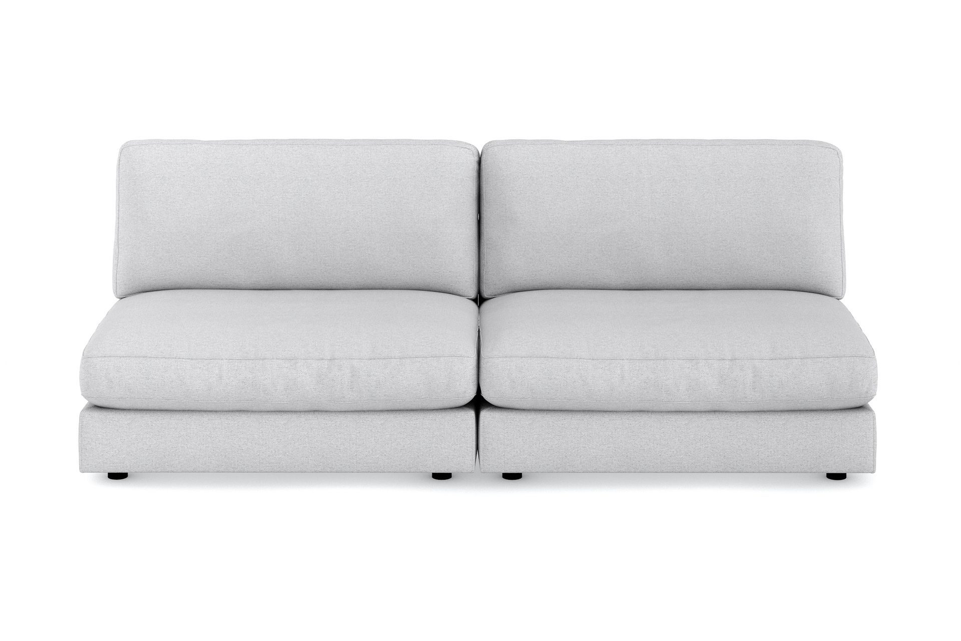 Arken 4-seters Modulsofa i Stoff - Lys grå - Møbler - Sofaer - Modulsofaer - Komplett modulsofa