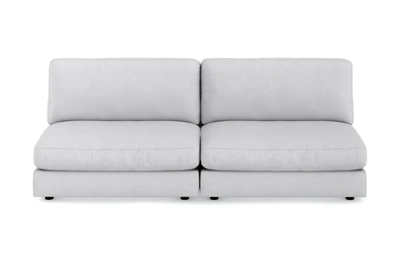 Arken 4-seters Modulsofa i Stoff, Lys grå