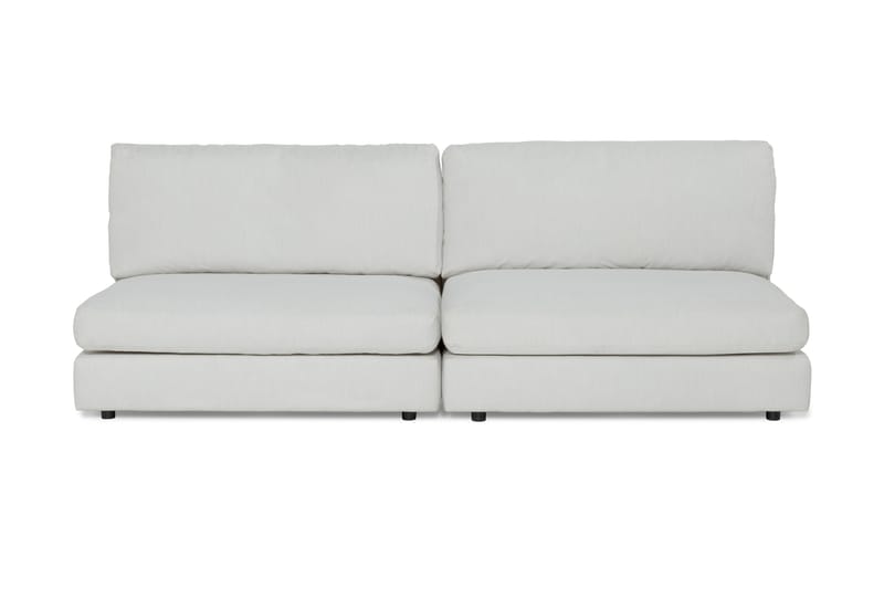 Arken 4-seters Modulsofa i Stoff - Lys grå - Møbler - Sofaer - Modulsofaer - Komplett modulsofa