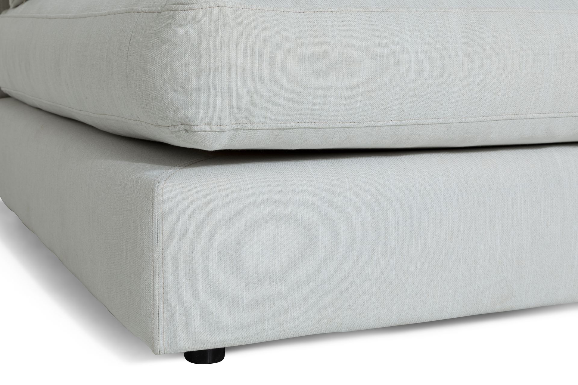 Arken 4-seters Modulsofa i Stoff - Lys grå - Møbler - Sofaer - Modulsofaer - Komplett modulsofa