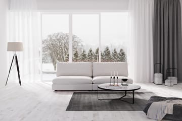 Arken 4-seters Modulsofa i Stoff - Lys grå - Møbler - Sofaer - Modulsofaer - Komplett modulsofa