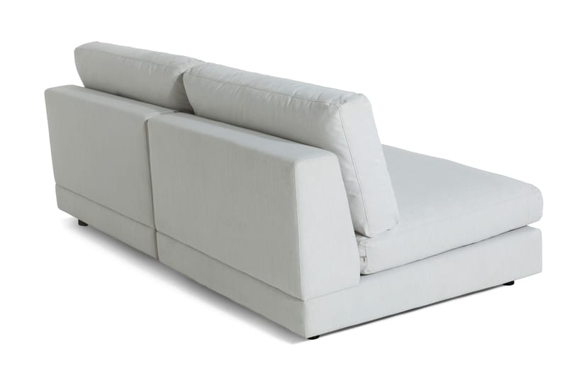 Arken 4-seters Modulsofa i Stoff - Lys grå - Møbler - Sofaer - Modulsofaer - Komplett modulsofa