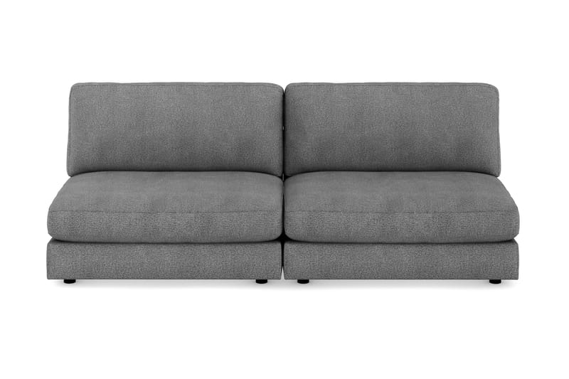 Arken 4-seters Modulsofa i Stoff - Mørk grå - Møbler - Sofaer - Modulsofaer - Komplett modulsofa