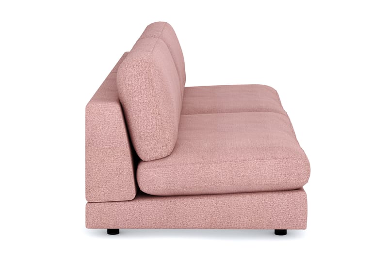 Arken 4-seters Modulsofa i Stoff - Rosa - Møbler - Sofaer - Modulsofaer - Komplett modulsofa