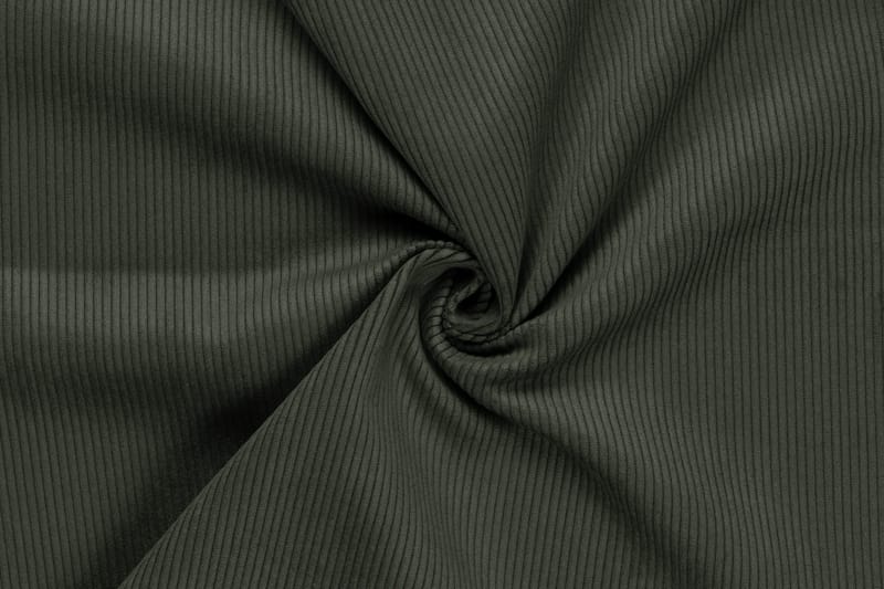 Arken 6-seters Vendbar L-formet Modulhjørnesofa med Divan + Fotskammel i Manchester - Mørkegrønn - Møbler - Sofaer - Modulsofaer - Komplett modulsofa