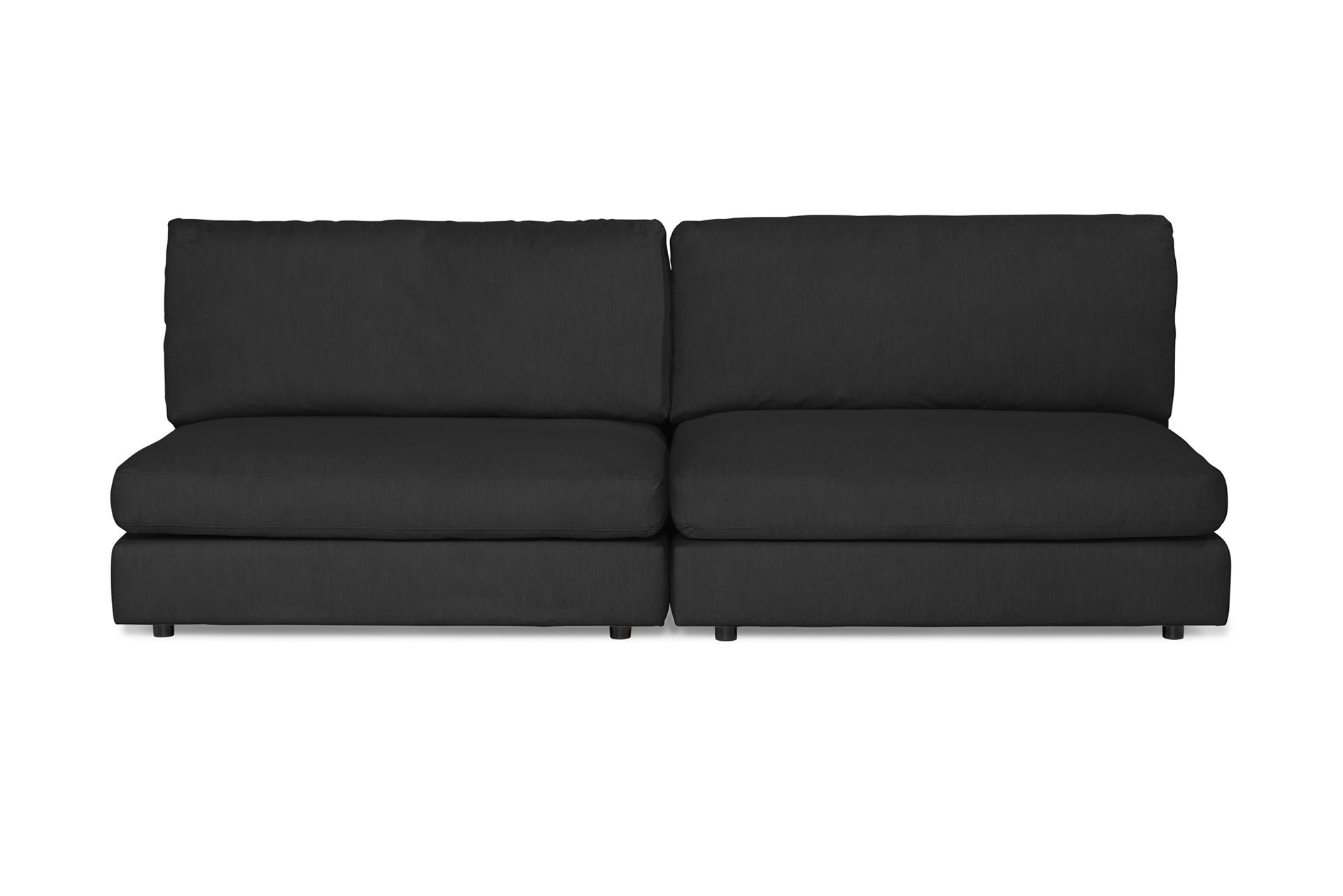 Arken Modulsofa 3-seter - Linsvart - Møbler - Sofaer - Modulsofaer - Komplett modulsofa