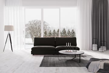 Arken Modulsofa 3-seter - Linsvart - Møbler - Sofaer - Modulsofaer - Komplett modulsofa