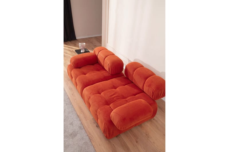 Belgin Modulsofa 2-seter - Rød Manchester - Møbler - Sofaer - Modulsofaer - Komplett modulsofa