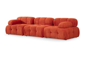 Belgin Modulsofa 3-seter - Rød - Møbler - Sofaer - Modulsofaer - Komplett modulsofa