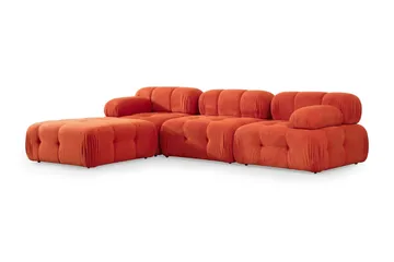 Belgin Modulsofa 3-seter - Rød - Møbler - Sofaer - Modulsofaer - Komplett modulsofa