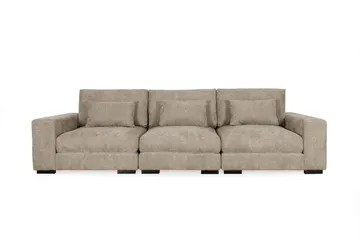 Dubai 3-seters sofa ekstra dyp i Chenille