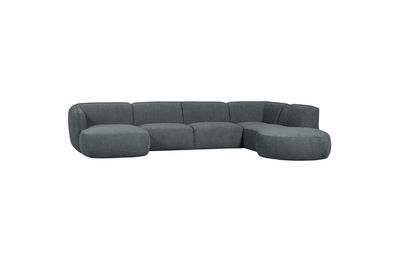 More Modulsofa - Blå/Grön - Komplett modulsofa