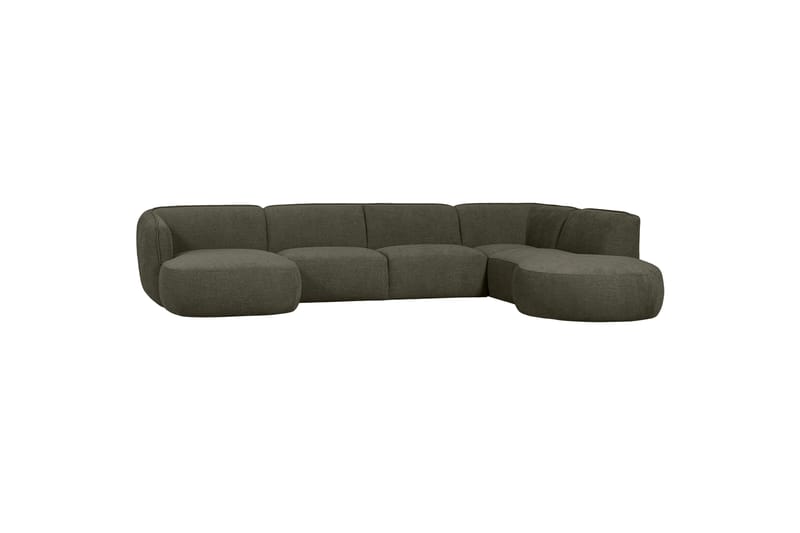 More Modulsofa - Grön - Komplett modulsofa