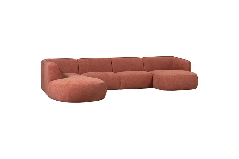 More Modulsofa - Rosa - Møbler - Sofaer - Modulsofaer - Komplett modulsofa