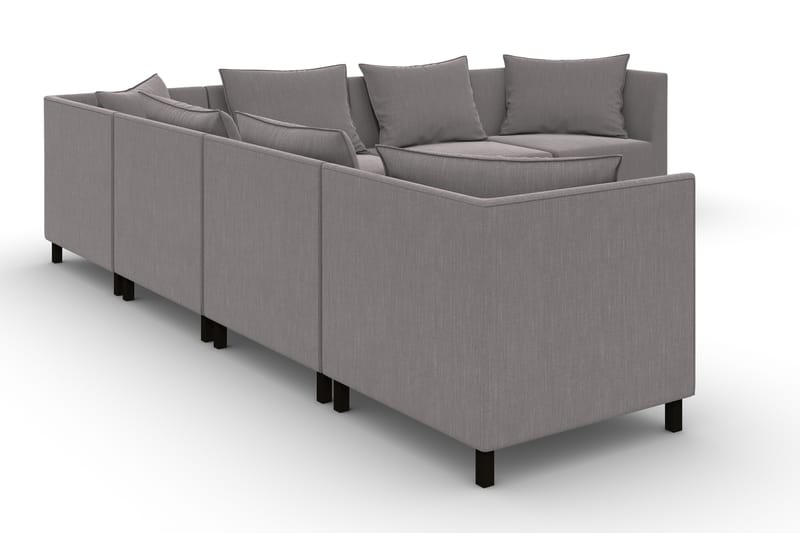 Noelia Modulhjørnesofa Vendbar - Lingrå - Møbler - Sofaer - Modulsofaer - Komplett modulsofa