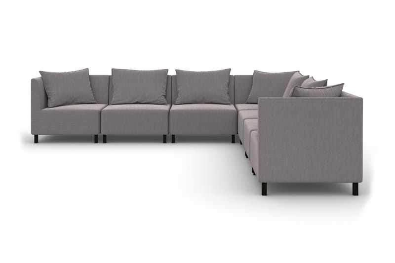 Noelia Modulhjørnesofa Vendbar - Lingrå - Møbler - Sofaer - Modulsofaer - Komplett modulsofa