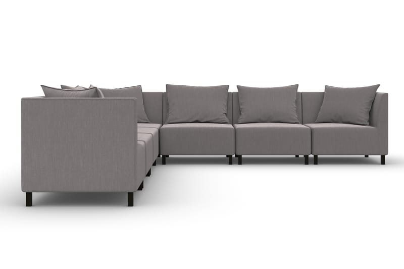 Noelia Modulhjørnesofa Vendbar - Lingrå - Møbler - Sofaer - Modulsofaer - Komplett modulsofa