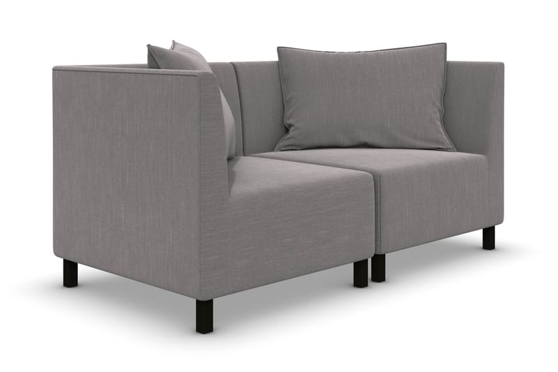 Noelia Modulsofa 2-seter - Lingrå - Møbler - Sofaer - Modulsofaer - Komplett modulsofa