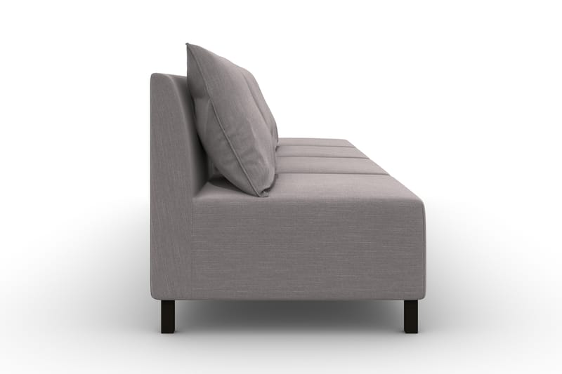 Noelia Modulsofa 3,5-seter med Fotskammel - Lingrå - Møbler - Sofaer - Modulsofaer - Komplett modulsofa