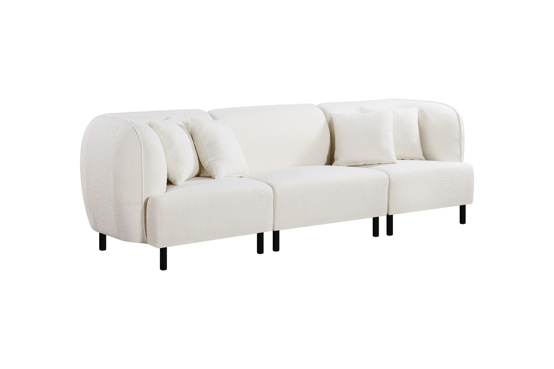Space 3-seters Modulsofa - Hvit - Møbler - Sofaer - Modulsofaer - Komplett modulsofa
