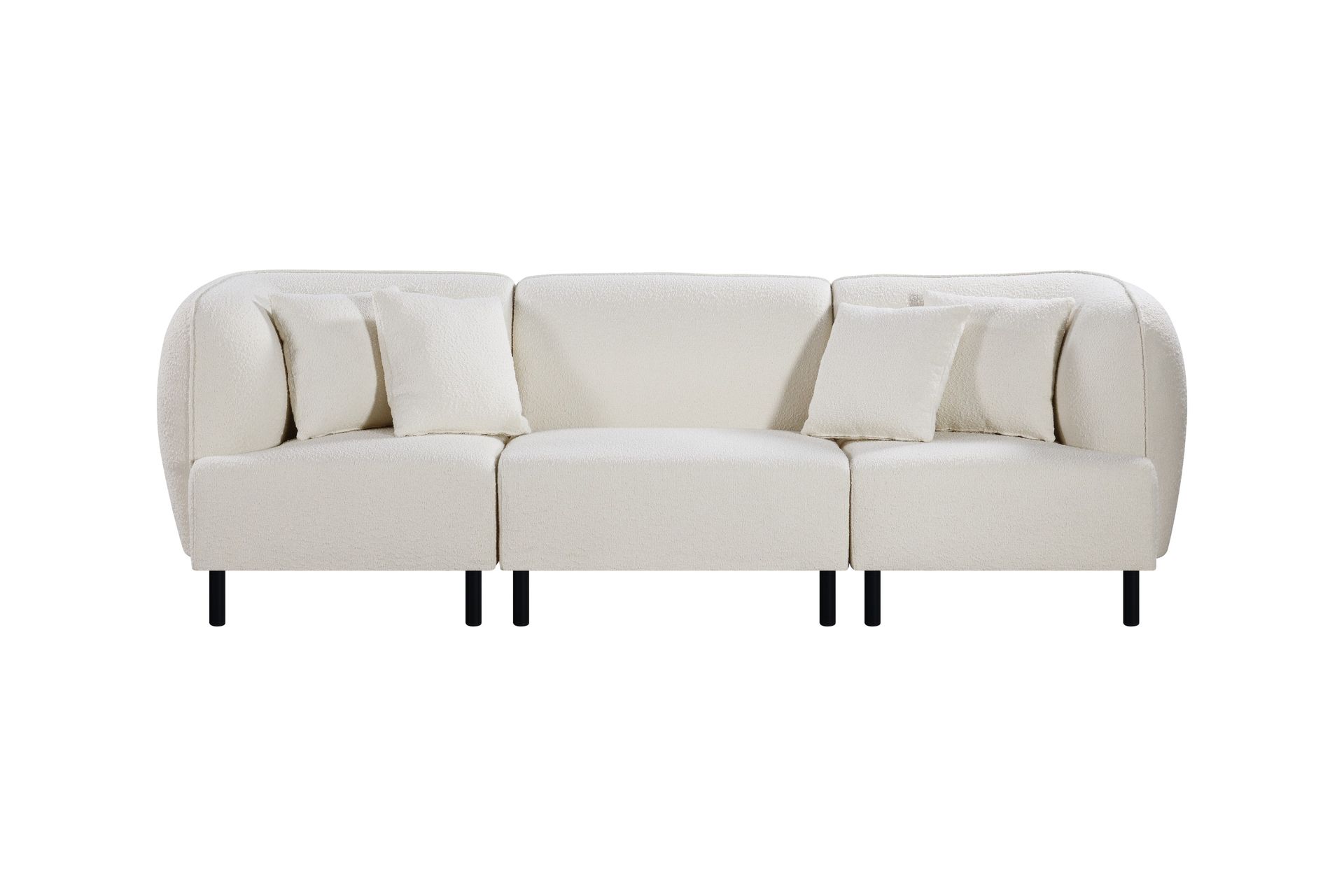 Space 3-seters Modulsofa - Hvit - Møbler - Sofaer - Modulsofaer - Komplett modulsofa