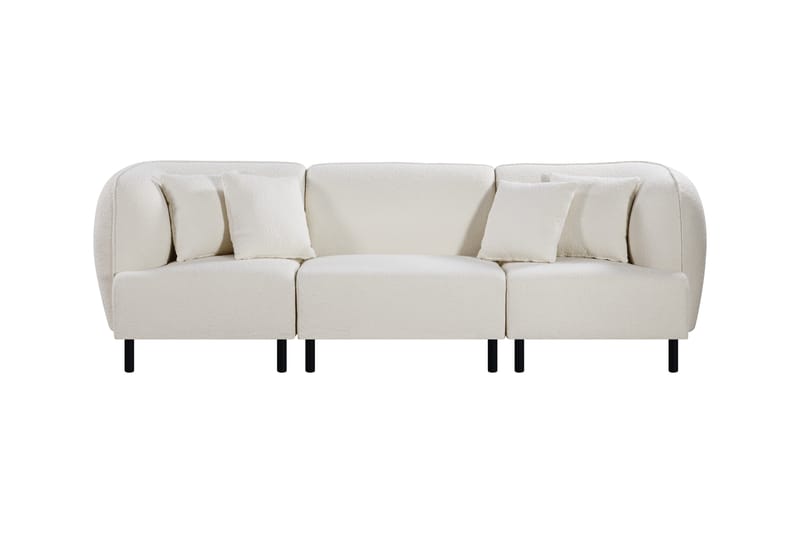 Space 3-seters Modulsofa - Hvit - Møbler - Sofaer - Modulsofaer - Komplett modulsofa